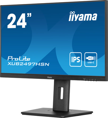 iiyama ProLite XUB2497HSN-B2 computer monitor 60.5 cm (23.8 iiyama ProLite XUB2497HSN-B2 computer monitor 60.5 cm (23.8